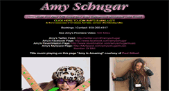 Desktop Screenshot of amyschugar.com